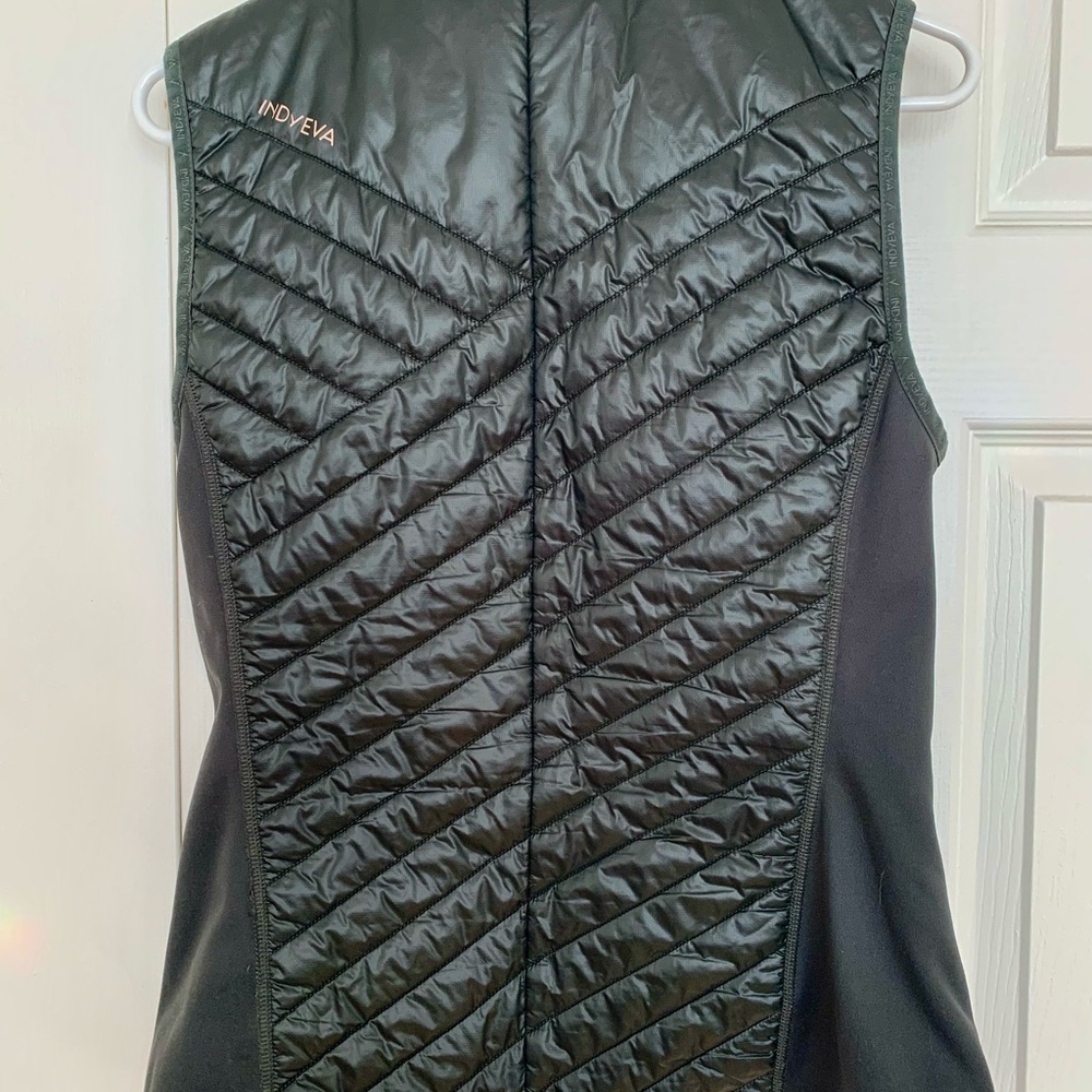 Indyeva Garma Insulated Vest - size small, dark green - Picture 3 of 5